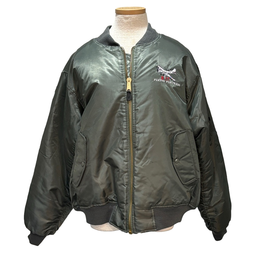 B-17 Flying Fortress sz 2XL reversible bomber jacket